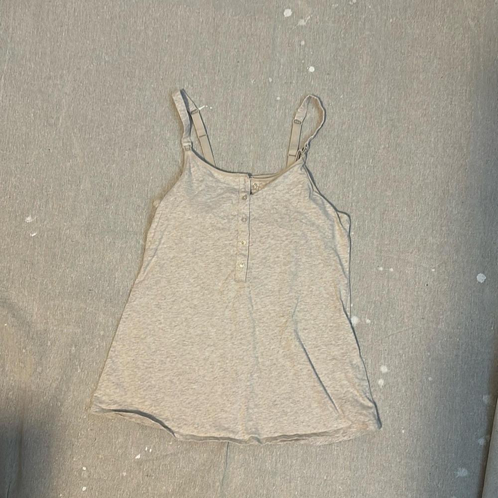 Gilligan & O’Malley Maternity Nursing Tank Top, Size M